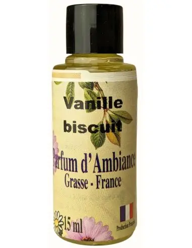 Extrait de parfum d'ambiance - Vanille Biscuit - 15ml