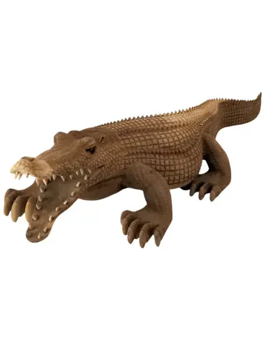 Sculpture Crocodile XL en bois de suar 95cm | Pièce Unique
