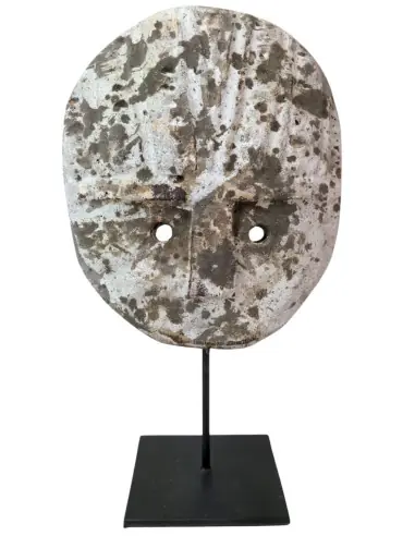 Masque Tribal sur Pied 25cm | Arts Premiers du Timor