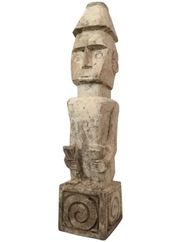 Statue Tribale d'un Villageois 45cm | Arts Premiers du Timor
