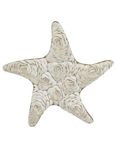 Étoile de Mer murale en Coquillages 30cm | Déco Bohème & Bord de Mer