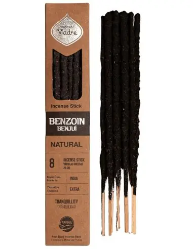 Encens Premium Benjoin 8 bâtons | Sagrada Madre