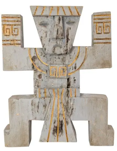 Déclassé ! Totem d'Immunité Koh Tarutao en bois 30cm