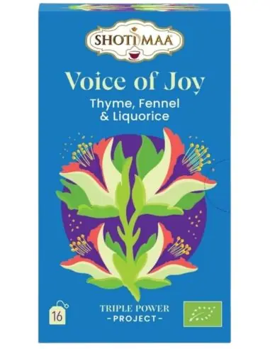 Infusion Bio "Voice of Joy" Thym, Fenouil & Réglisse | Shoti Maa - Gamme Triple Pouvoir