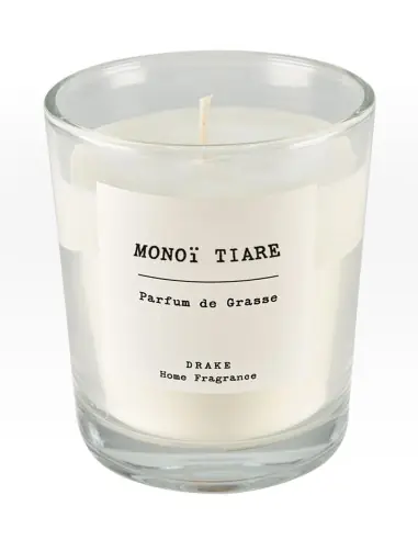 Bougie parfumée artisanale "Monoï - Tiaré" 35 heures | Drake