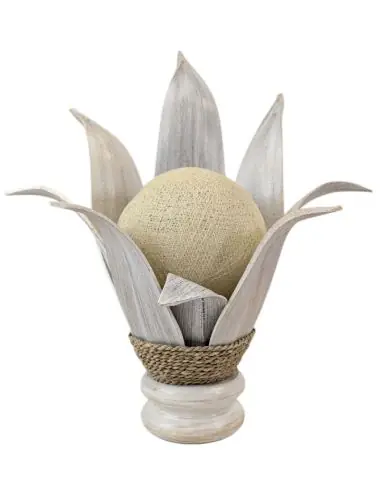 Lampe en Feuilles de Cocotier | Ambiance naturelle bohème
