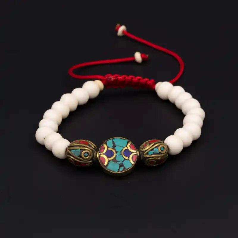Bracelet en os