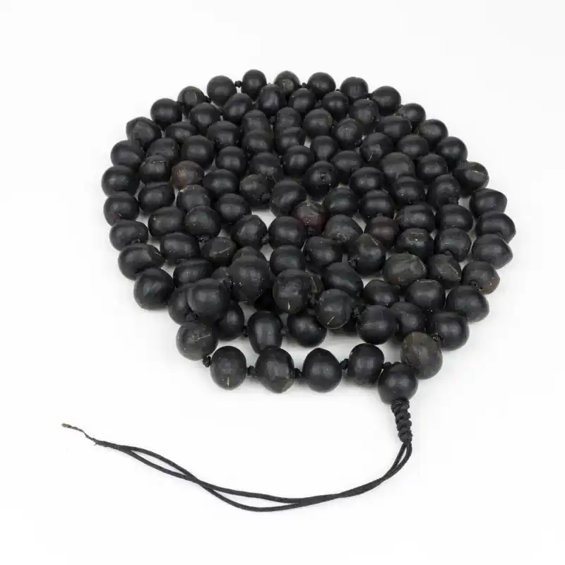 Mala tibétain en graines de reetha