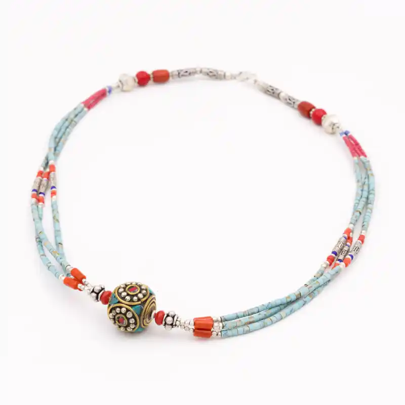 Collier tibétain "Dawa"