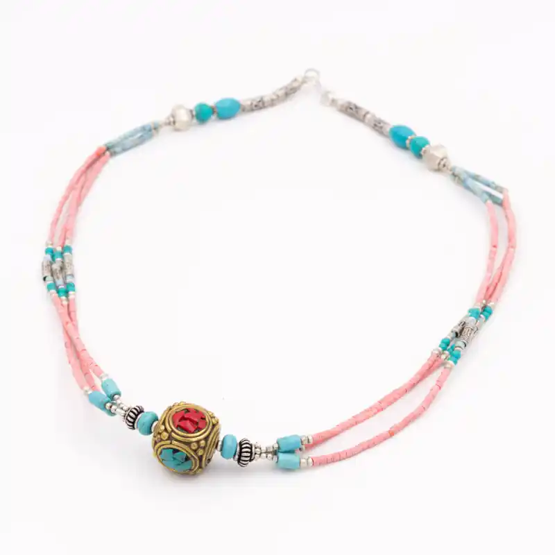 Collier tibétain "Passang"