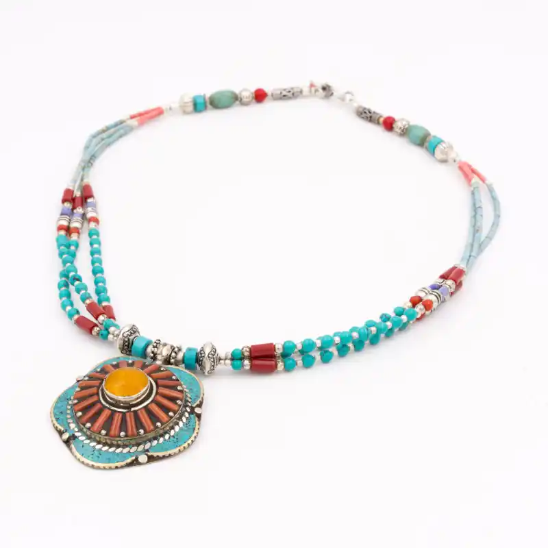 Parure tibétaine "Phula"