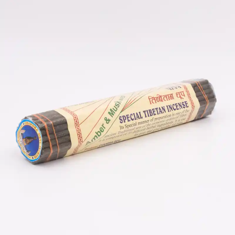 Special Tibetan Incense - Encens tibétain à l'ambre et au musc
