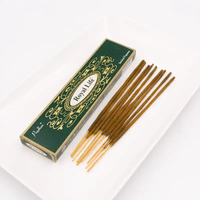 Encens indien Pradhan Royal life Spiritual Fragrance - 12 bâtonnets