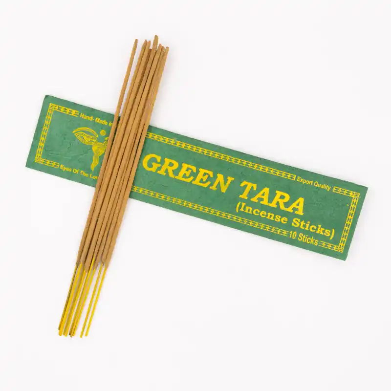 Encens Tara Verte - 10 bâtonnets