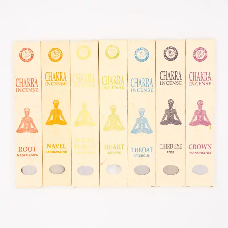 Encens 7 chakras - 105 bâtonnets