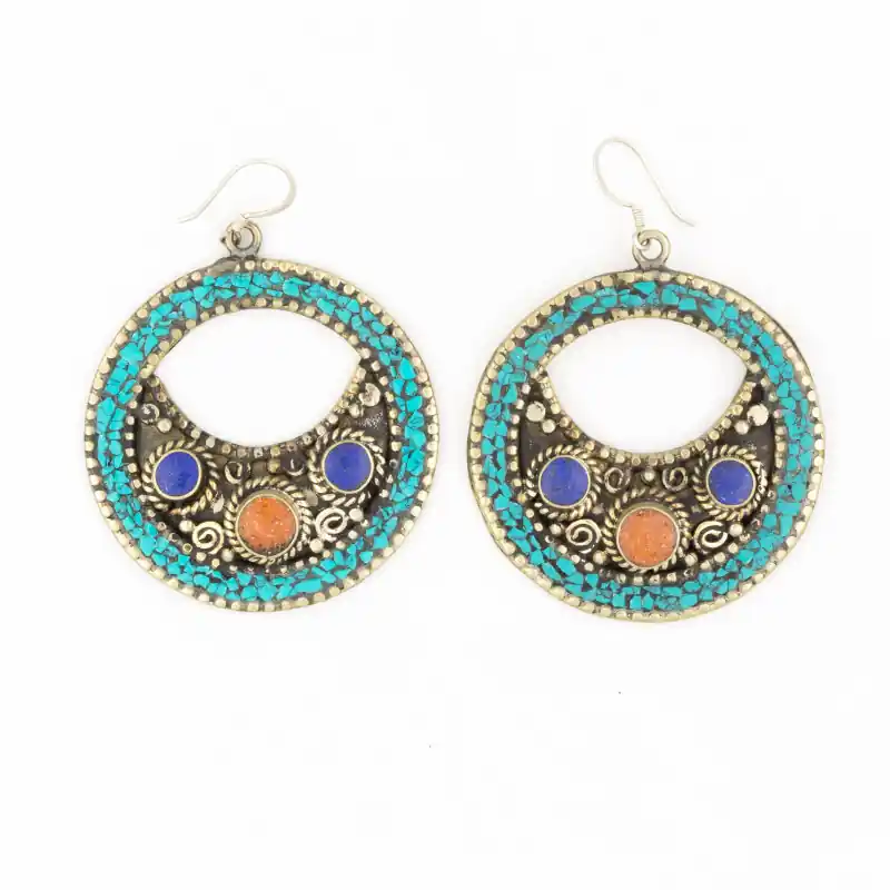 Boucles d'oreilles Santa