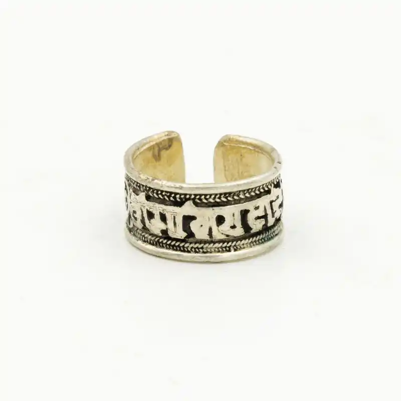 Bague mantra tibétain