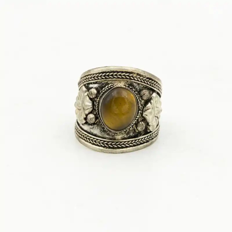 Bague oeil de tigre