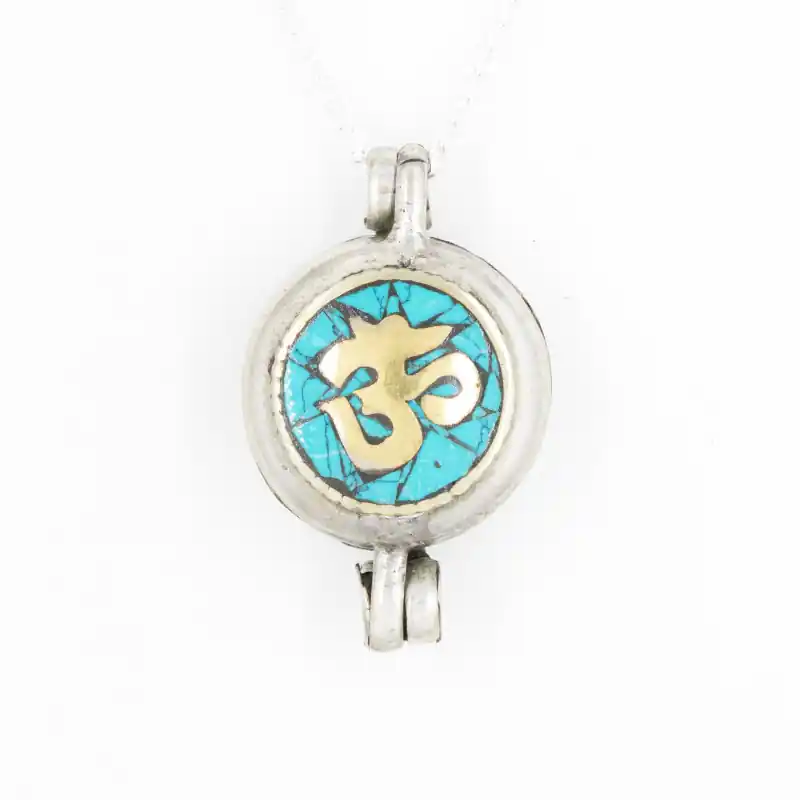 Pendentif ghau Om hindou