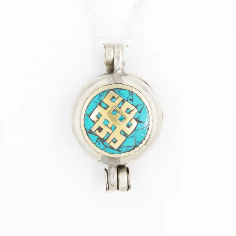Pendentif ghau Noeud sans fin