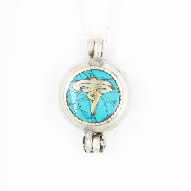 Pendentif ghau Yeux du bouddha
