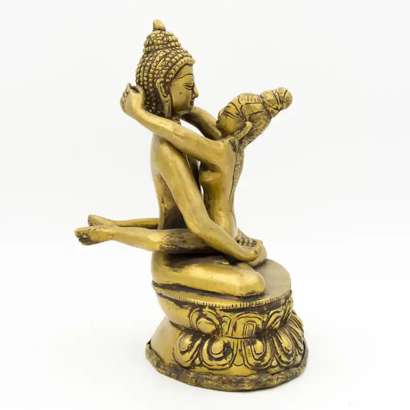 Statue de Bouddha Shakti (Samantabhadra) - 20 cm