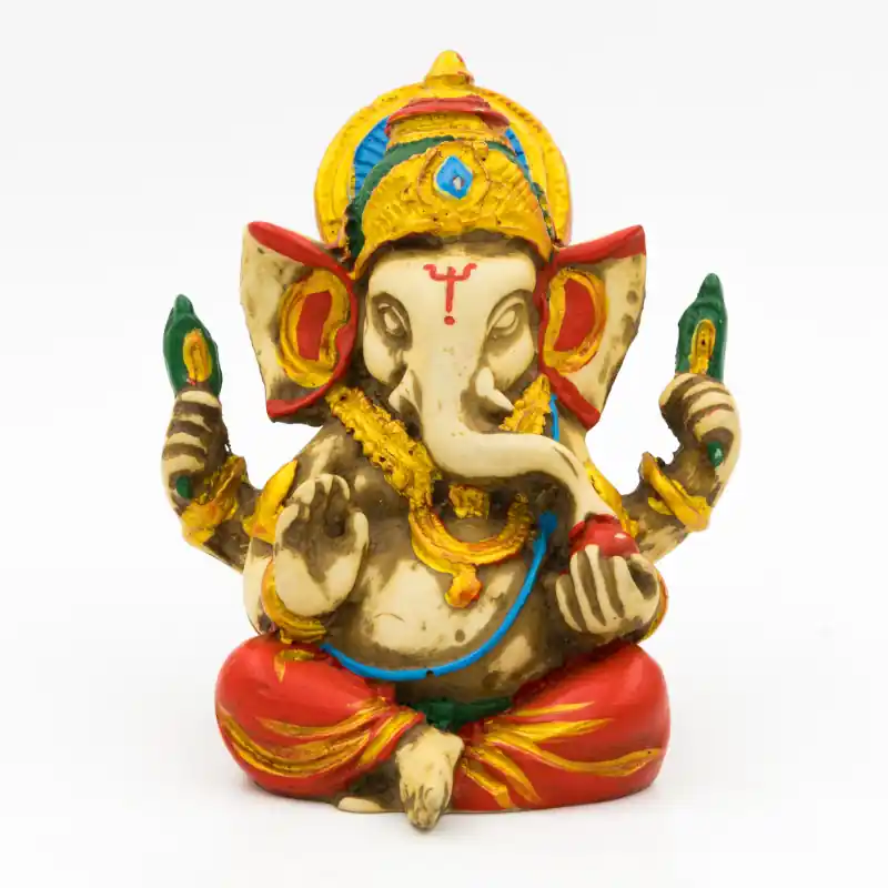 Statuette de Ganesh en résine - 8 cm
