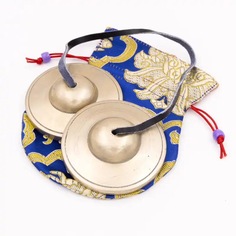 Tingsha 5 métaux - 7 cm - 252 gr