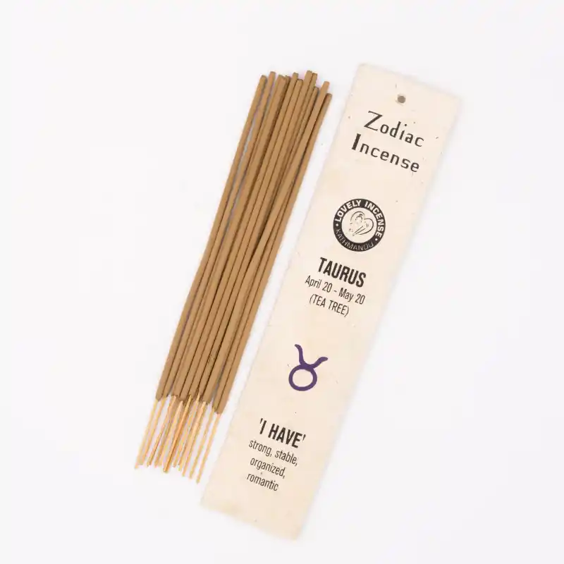 Encens signe astrologique du taureau - arbre à thé