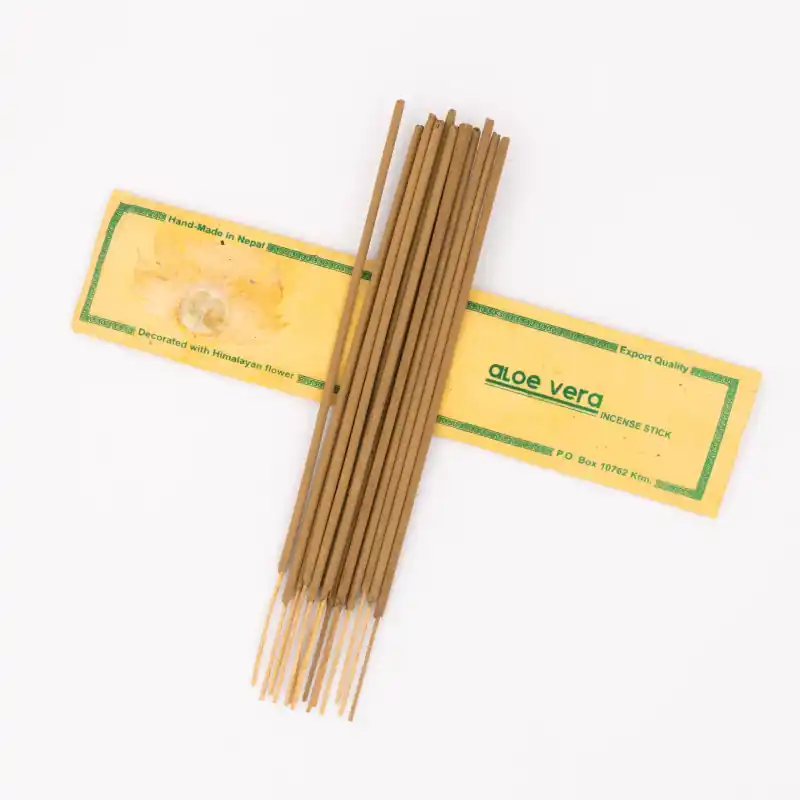 Encens de l'Himalaya à l'aloe vera - 15 bâtonnets
