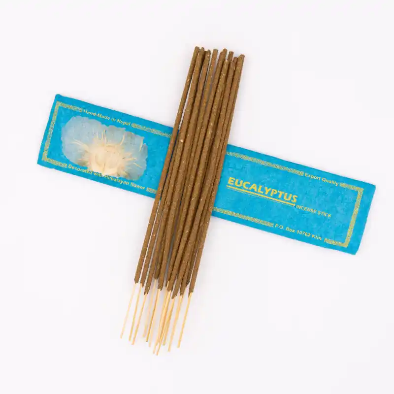 Encens de l'Himalaya à l'eucalyptus - 15 bâtonnets