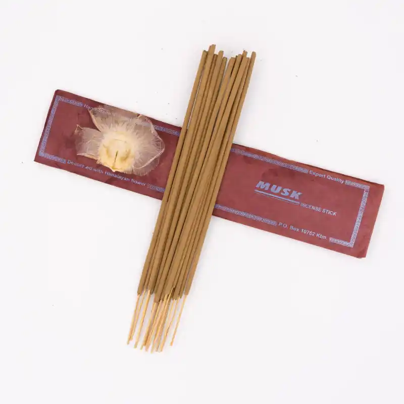 Encens de l'Himalaya au musc - 15 bâtonnets