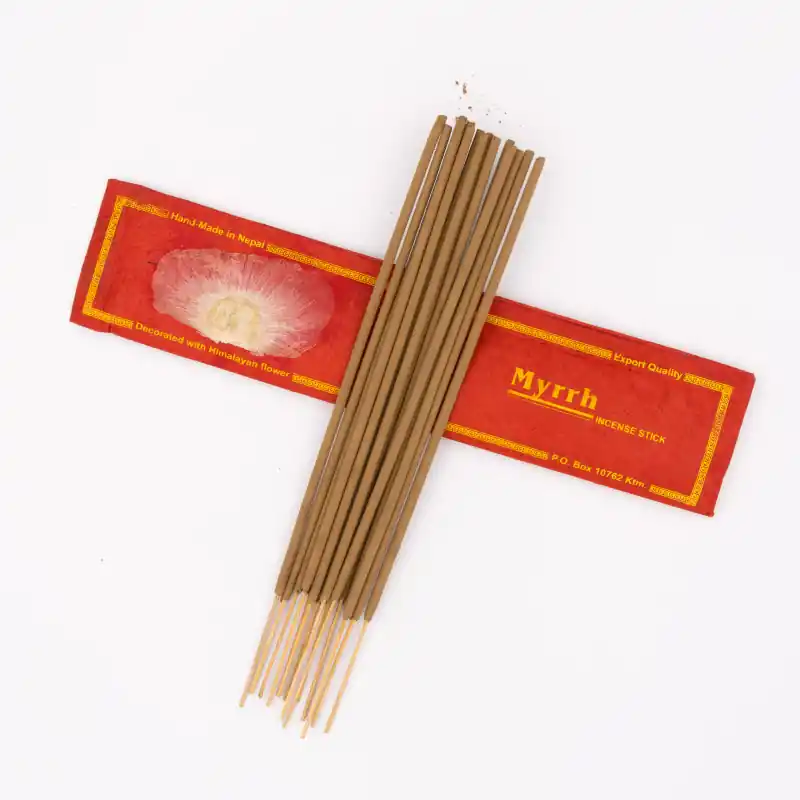 Encens de l'Himalaya au myrrhe - 15 bâtonnets