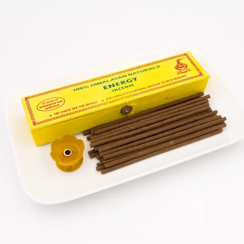 Boite cadeau d’encens 100% naturel de l’Himalaya - Energie