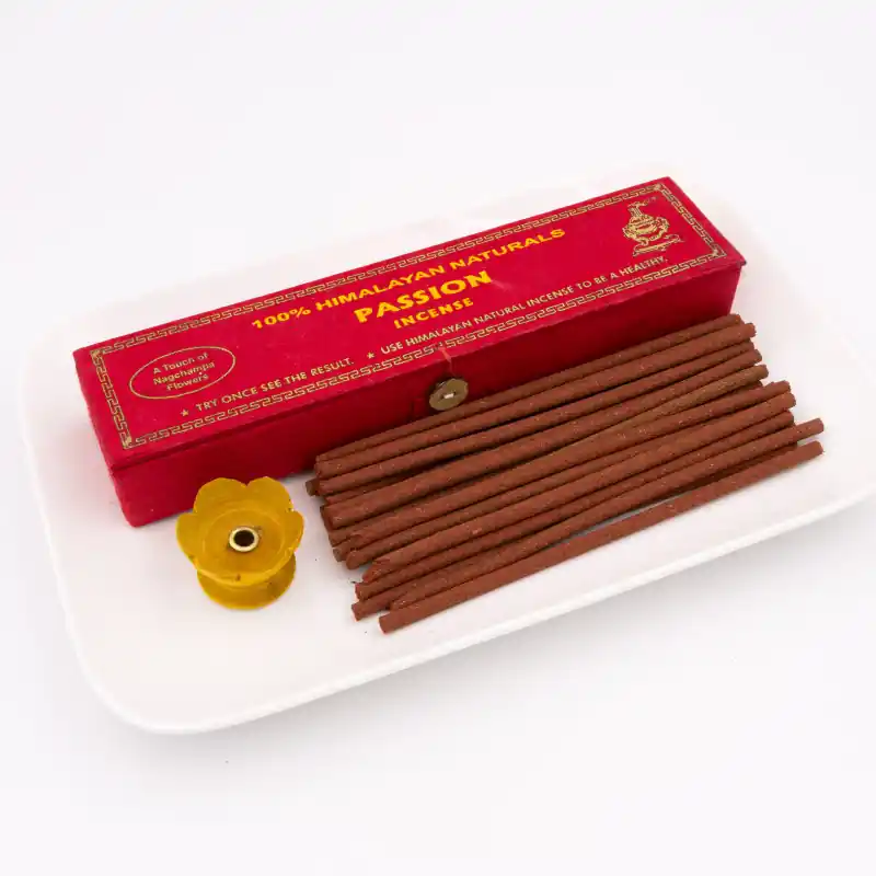 Boite cadeau d’encens 100% naturel de l’Himalaya - Passion