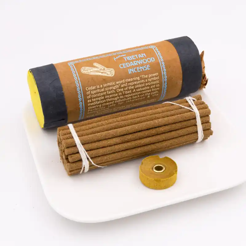 Encens tibétain ancien au bois de cèdre - 30 bâtons