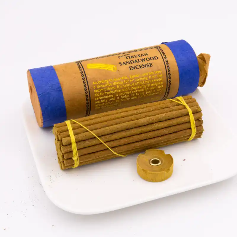 Encens tibétain ancien au bois de santal - 30 bâtons
