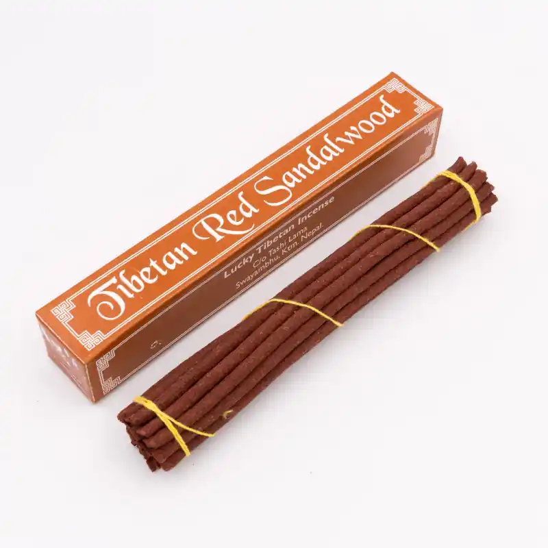 Encens tibétain au bois de santal rouge - 19 bâtons