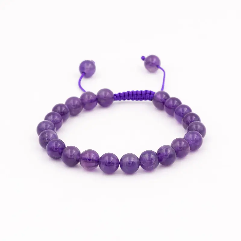 Bracelet mâlâ améthyste