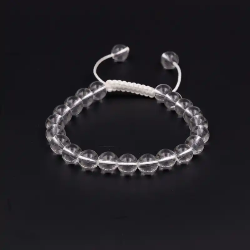 Bracelet mâlâ cristal de roche