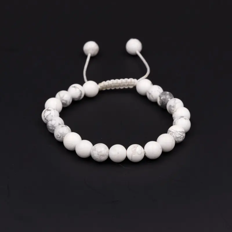 Bracelet mâlâ howlite