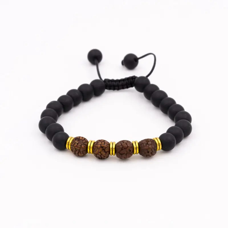 Bracelet mâlâ de contemplation et de protection