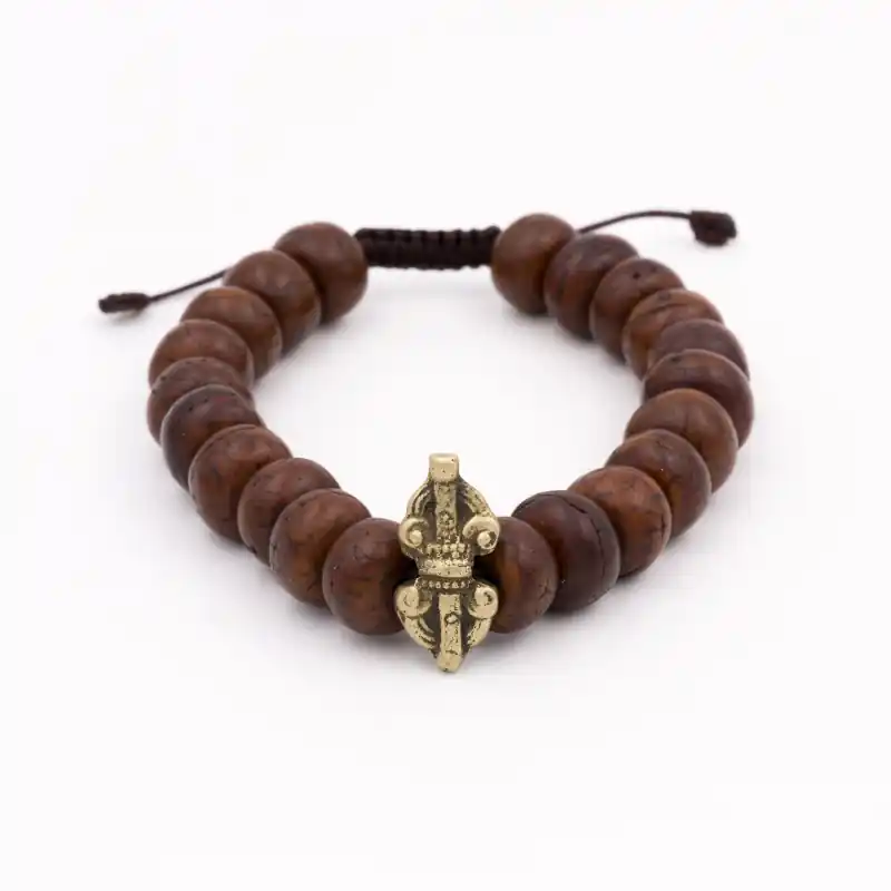 Bracelet mâlâ dorje en graines de bodhi