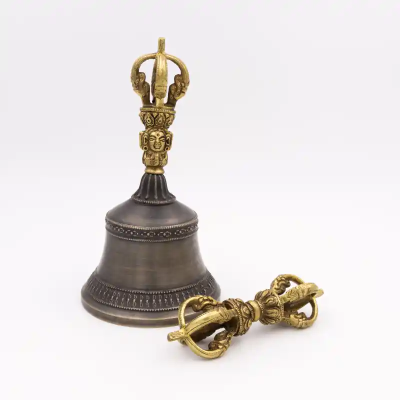 Cloche bouddhiste - 17,5 cm - 622 gr