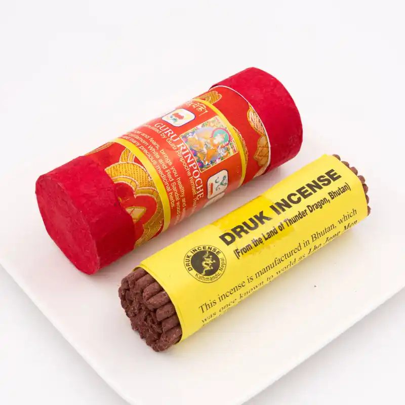 Bâtons d’encens bhoutanais Guru Rinpoche - 10 cm