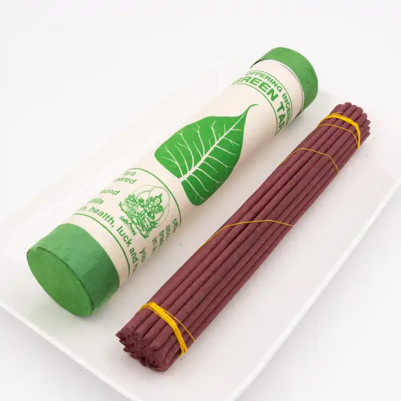 Bâtons d’encens rituel pour Tara verte