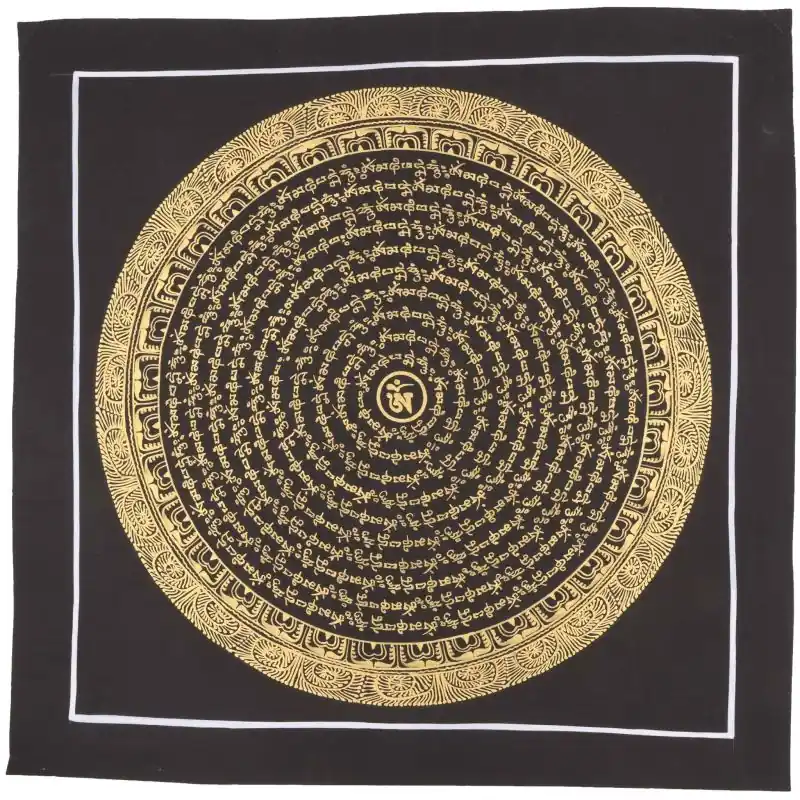 Mandala tibétain AUM