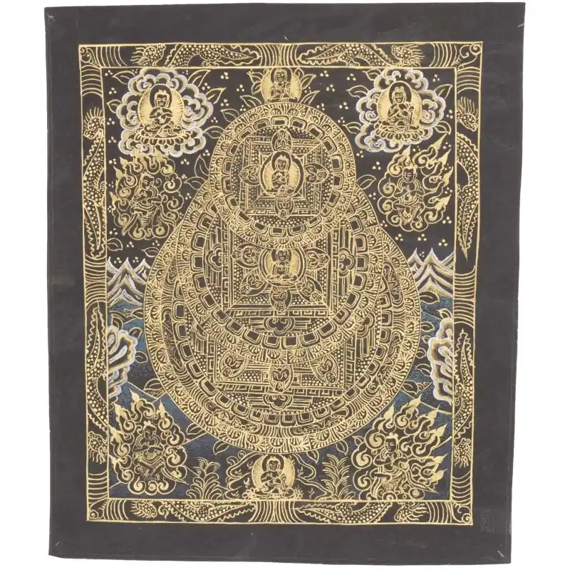 Thangka 3 mandalas