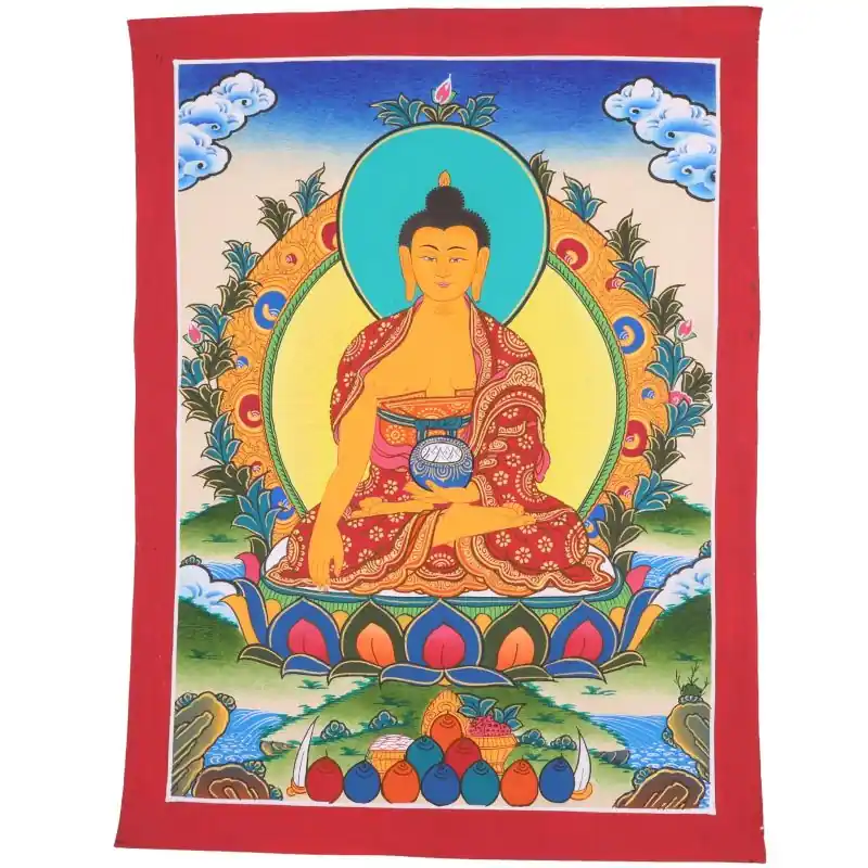Thangka Bouddha Shakyamuni