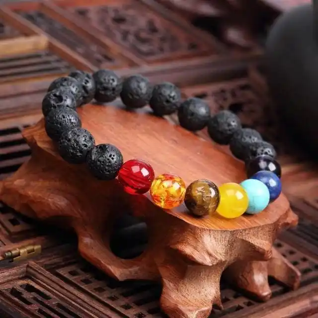 Bracelet Gaïa des 7 chakras